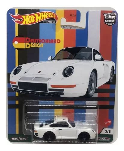 Hot Wheels Porsche Car Culture Deutschland Design Color Blanco MercadoLibre
