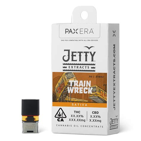 Trainwreck Pax Era Pod 500mg Jetty Extracts Proper