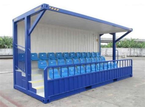 Arena Stadium Seating Shipping Container Very Clever Use Of A Container