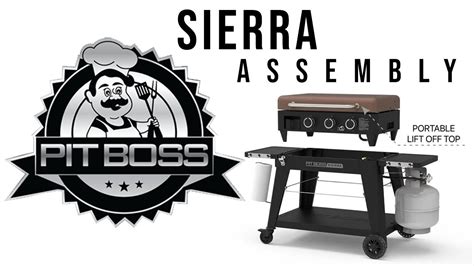 Pitboss Sierra Griddle Assembly YouTube