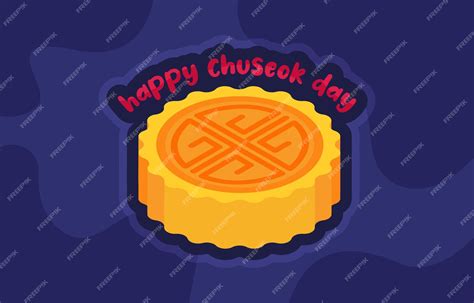 Premium Vector | Chuseok day sticker set