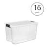 Sterilite Qt Ultra Latching Storage Bin Box Container Clear