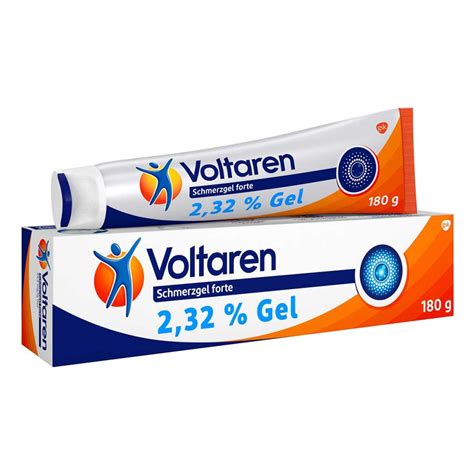 Voltaren Schmerzgel Forte 23 2 Mg G Gel Mit Diclofenac 180 G