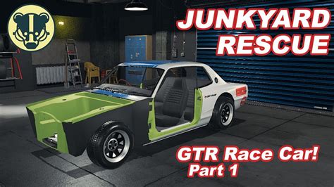 Junkyard Rescued A Nissan Skyline 2000 GTR Race Car Car Mechanic