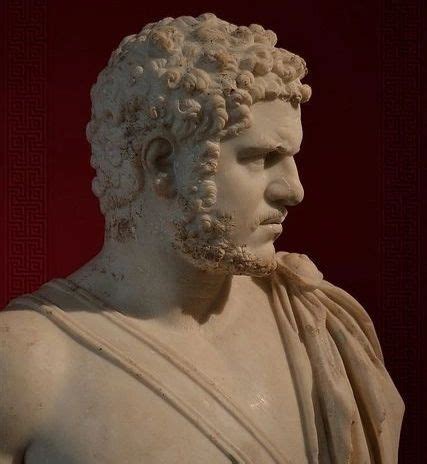 Roma Mparatoru Caracalla Heykeli Arkeoloji Defterim