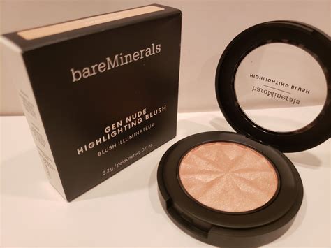 Bare Minerals Gen Nude Highlighting Blush Opal Glow 0 11 Oz NIB EBay