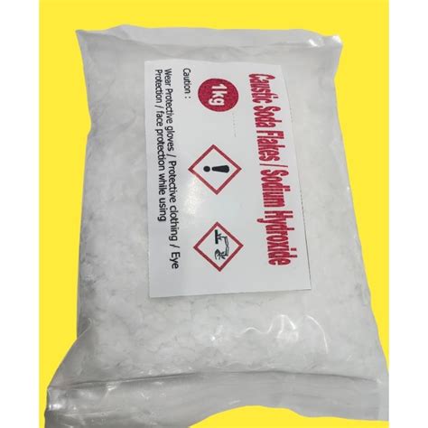 Caustic Soda Flakeslyesosa 1kg Shopee Philippines