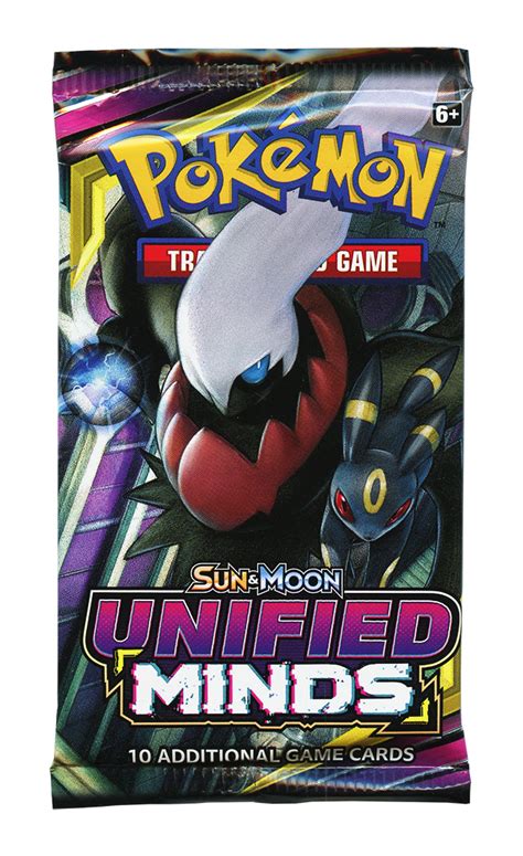 Pok Mon Unified Minds Paquet Booster Anglais Sun And Moon