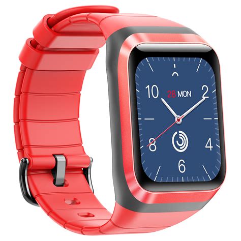 SENBONO SD 2 Smartwatch 1 69 Touch Screen Red