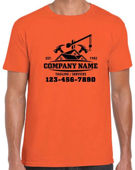 Construction Company Shirts | TshirtbyDesign.com