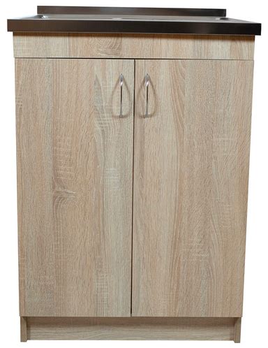 Тумба кухонна під мийку накладну (60х60 або 60х50) Дуб сонома, ціна ...