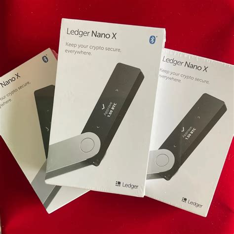 Ledger Nano X Ledger Wallet Hardware Wallet Crypto Wallet Cold Wallet ...