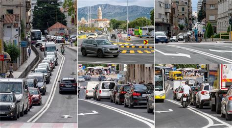 Slobodna Dalmacija Splićani ne vozite napamet Sada se prema