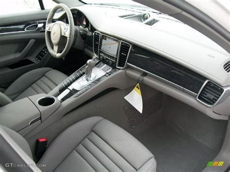 Platinum Grey Interior 2011 Porsche Panamera 4s Photo 44818058