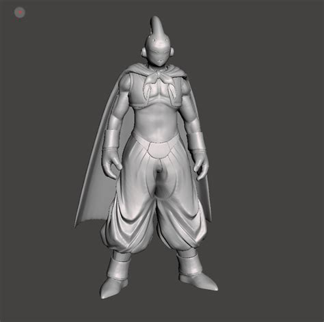 Stl File Skinny Majin Buu 3d Model・model To Download And 3d Print・cults