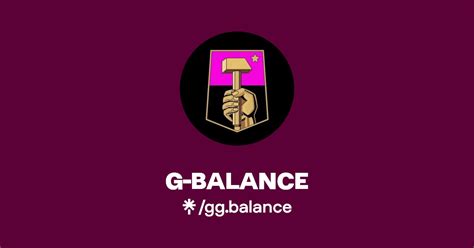 G-BALANCE | Instagram, TikTok | Linktree