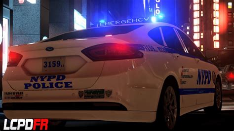 Gta Iv Lcpdfr Nypd Patrol Ford Fusion Queens Manhattan Patrol