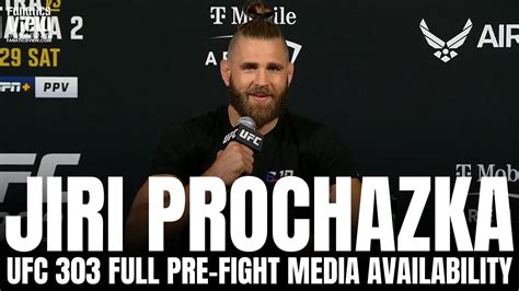 Jiri Prochazka Discusses Ufc Rematch Vs Alex Pereira Challenges