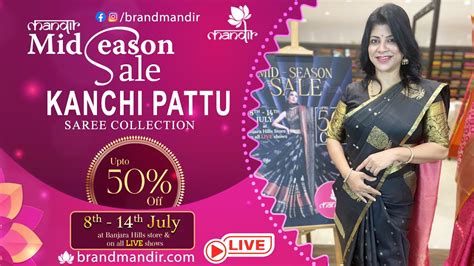 Mandir Mid Season Sale Kanchi Pattu Sarees Weavers Price Valid For