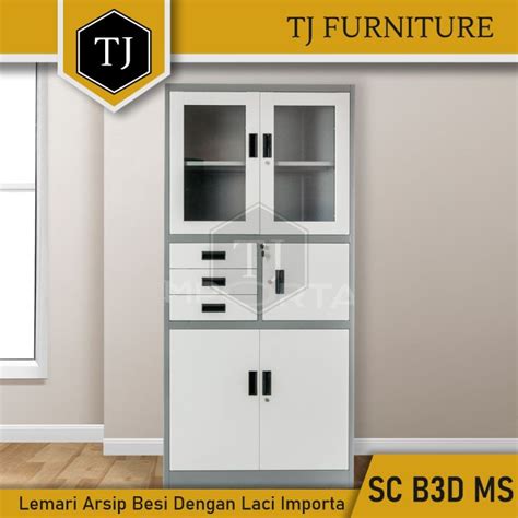 Importa Loker Besi Lemari Arsip Kabinet Kantor Besi 2 Pintu Swing