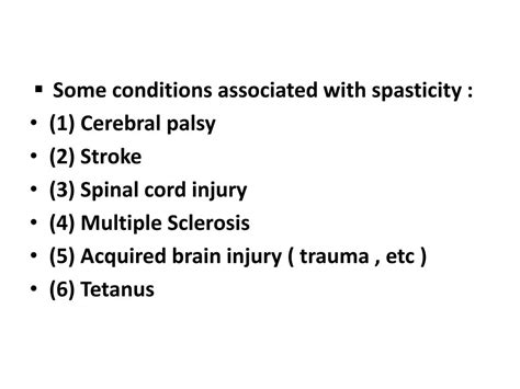 Ppt Spasticity And Increased Muscle Tone Powerpoint Presentation Free Download Id 6027283