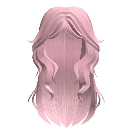 Anime Layered Y2K Messy Popular Girl Hair (Pink)'s Code & Price - RblxTrade