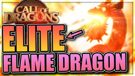 Elite Flame Dragon Behemoth Guide Easy Win Call Of Dragons Youtube