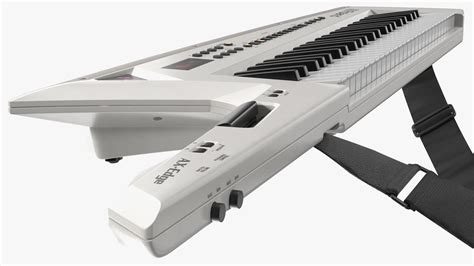 White Keytar Roland AX Edge 3D Model $39 - .obj .lxo .ma .max .fbx .c4d ...