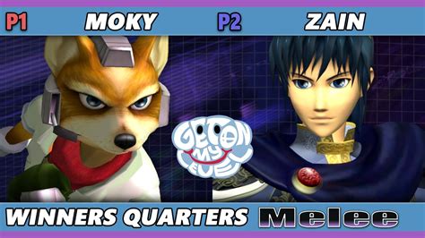 GOML 2022 Winners Quarters Moky Fox Vs Zain Marth SSBM Melee