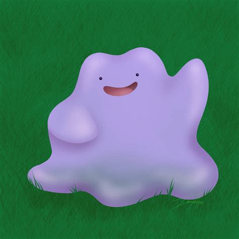 Happy Purple Blob By Imaplatypus On Deviantart