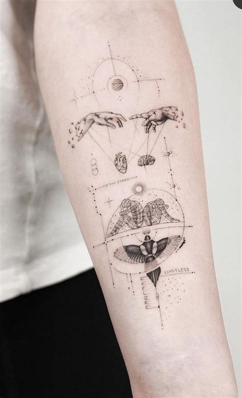 Minimalistic Tattoos By Seoeon Will Make You Want To Get Inked In