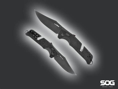 SOG TRIDENT AT Blackout Knife