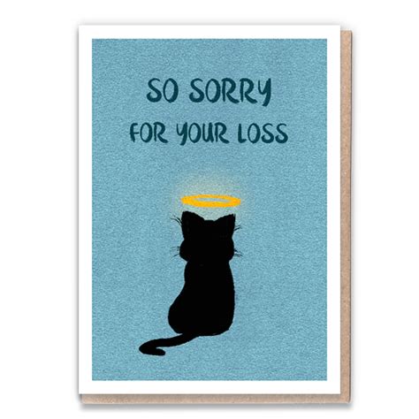 Sorry Cat | 1 Tree Cards