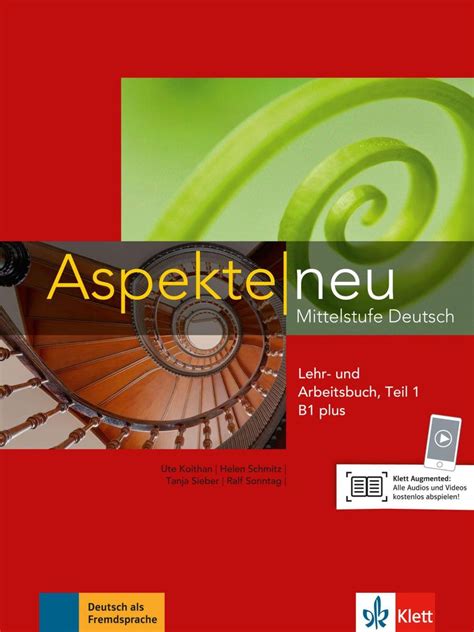 Aspekte Neu B Plus Mittelstufe Deutsch Lehr Und Arbeitsbuch Mit