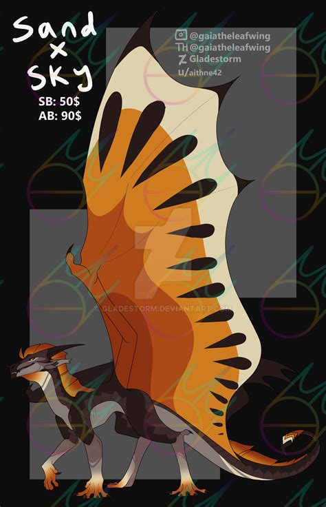 sandwing skywing hybrid auction  gladestorm  deviantart