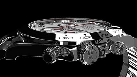 Rolex Daytona Modelling In Maya On Behance