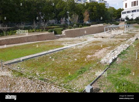 Archaeological Site of the Lyceum of Aristotle Stock Photo - Alamy