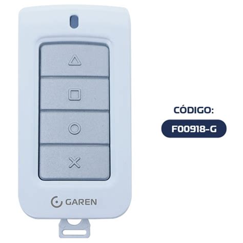 Controle Remoto Para Port O Garen Tx Play Branco