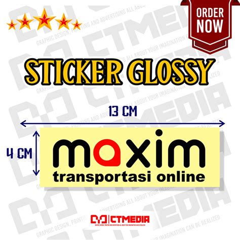 Harga Stiker Maxim Driver Terbaru Okt 2024 BigGo Indonesia