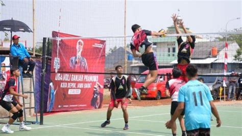 Diikuti Anak Muda Lomba Voli Sahabat Ganjar Berlangsung Meriah Di