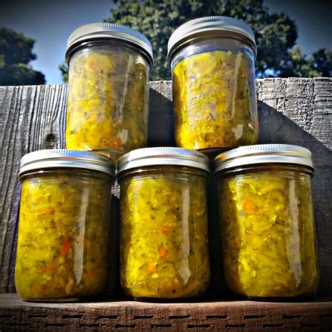 Sweet Zucchini Relish Recipe