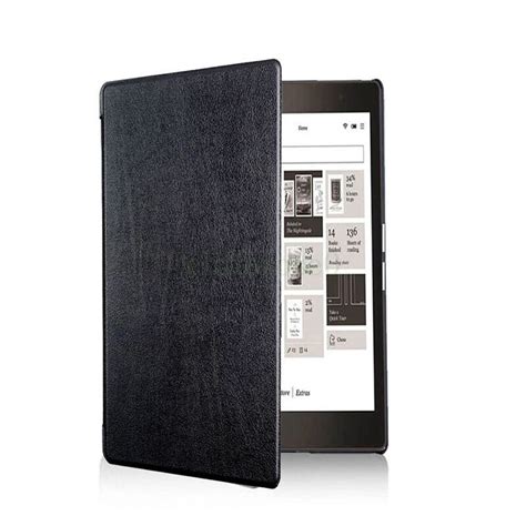 HOT E Reader PU Leather Protective Holster Case Fit For Kobo Aura