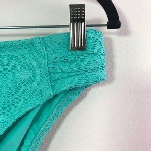 Bleu Rod Beattie Swim Bleu Rod Beattie See It Through Teal Bikini Bottom Poshmark
