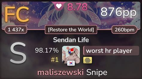 8 8 Worst Hr Player Katagiri Sendan Life Restore The World HD