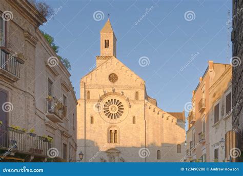 Bari, Italy: Cathedral of San Sabino in Bari, Stock Photo - Image of ...