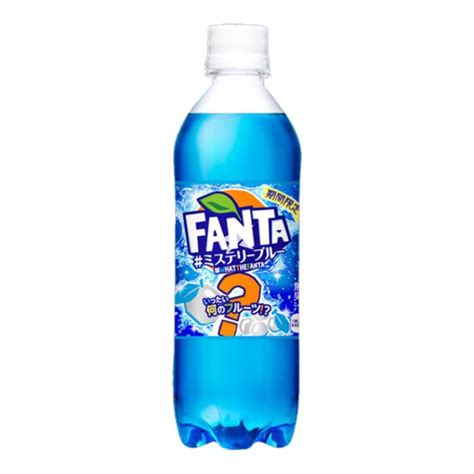 Buy Coca Cola Fanta Mistery Blue Flavour Seasonal Limited 490ml