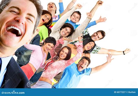 Happy People Stock Image | CartoonDealer.com #6077227