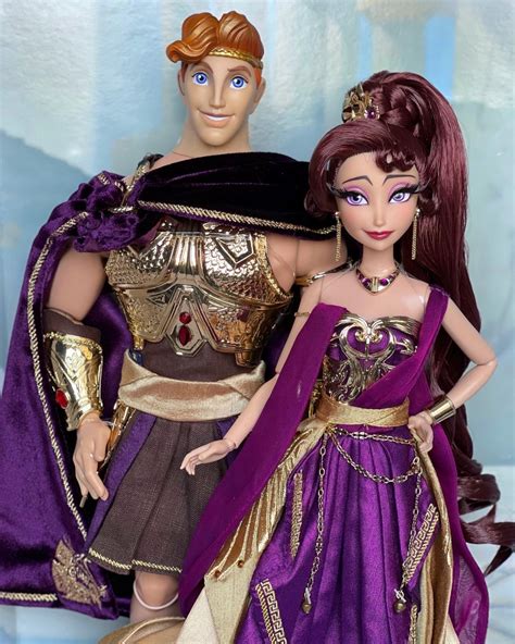 Hercules & Megara D23 doll set Review, now on my channel ⚡️ ...