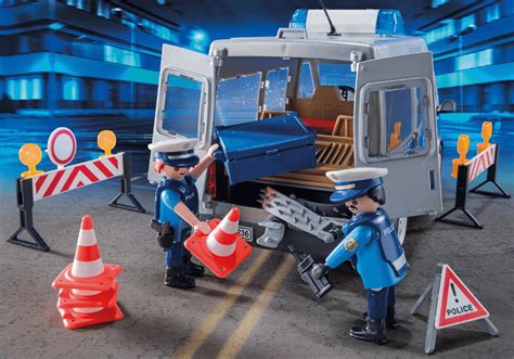 Playmobil City Action - Polizeibus mit Straßensperre (9236) ab 32,99