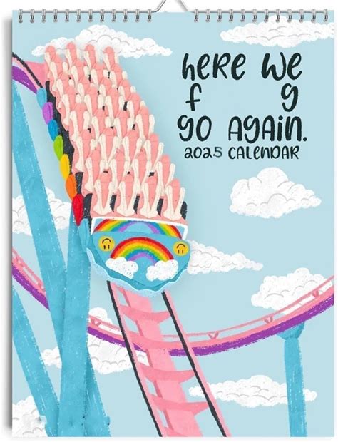 Amazon Fuck It Wall Calendar For Tired Ass Women Jan Dec Months